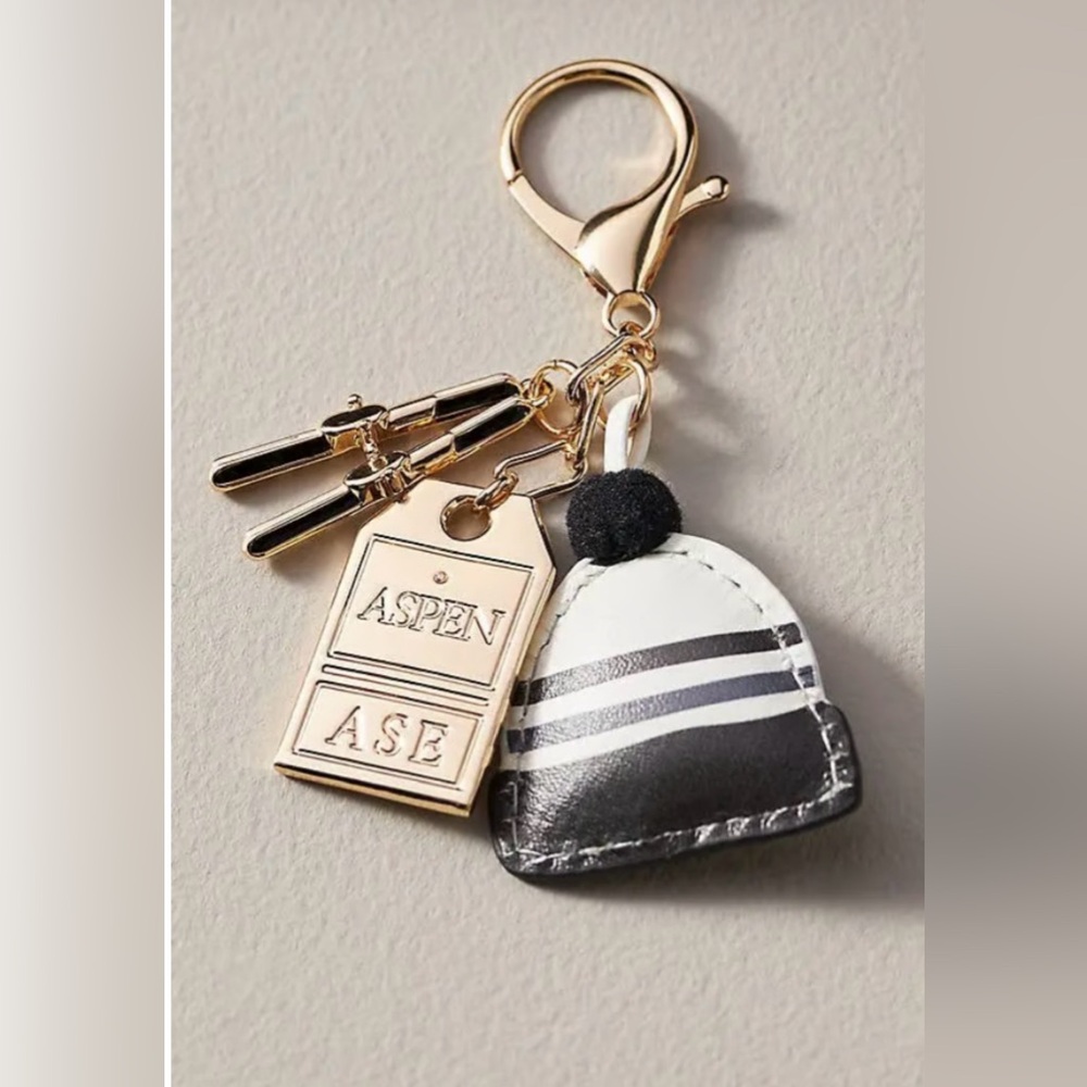 NWT Anthropologie City Bag Charm “Aspen”